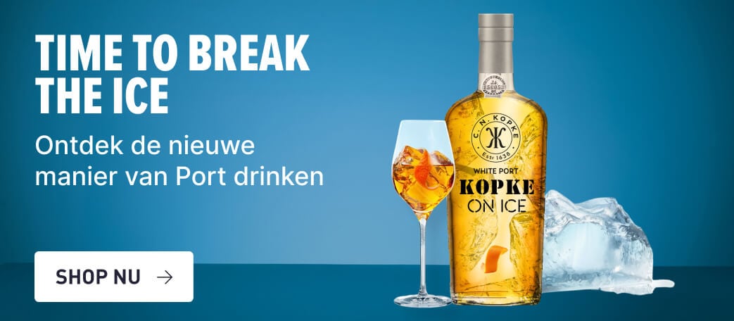 Time to break the ice Ontdek de nieuwe manier van Port drinken Ontdek Kopke on Ice Nieuw!